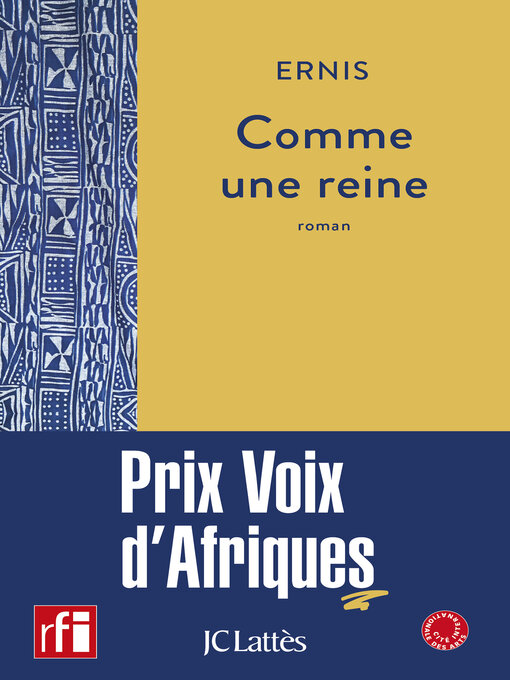 Cover image for Comme une reine